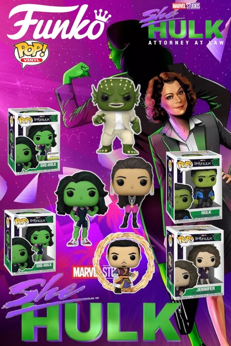 Product image She-Hulk Attorney at Law Funko Pop Checklist