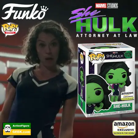 Product image 1126 - She-Hulk in Spandex GITD Amazon Exclusive