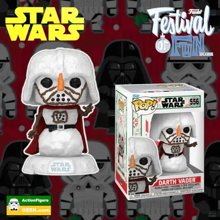 Product image 556 Darth Vader Snowman Star Wars Holiday Funko Pop 