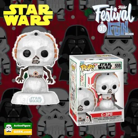 Product image 559 C-3PO Snowman Star Wars Holiday Funko Pop
