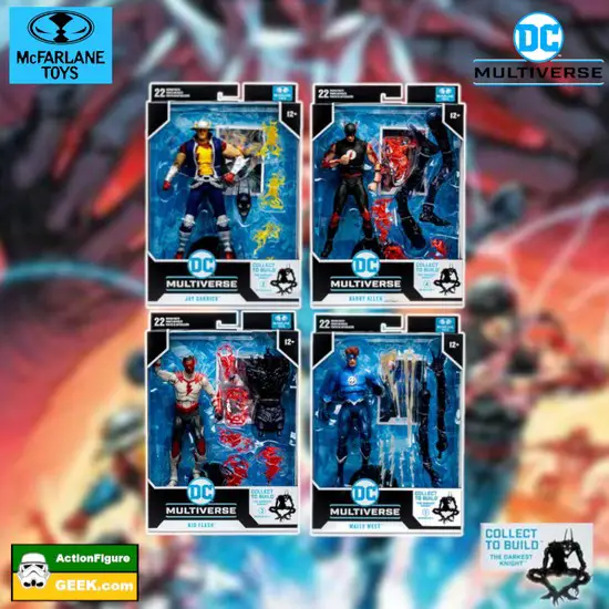 DC Build-A Wave 9 Speed Metal 7-Inch Action Figures