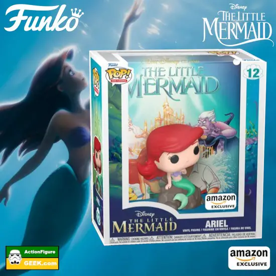 Little Mermaid VHS Cover Funko Pop