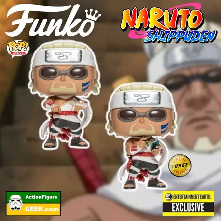 Product image NEW Naruto Shippuden - Killer B and Killer B Chase Variant Entertainment Earth Exclusive Funko Pop