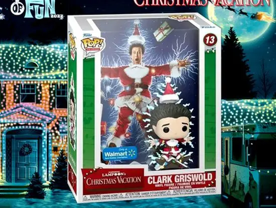 National Lampoons Christmas Vacation Clark Griswald VHS Cover Funko Pop