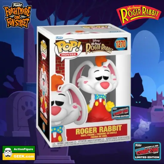 NEW Who Framed Roger Rabbit NYCC Exclusive Funko Pop