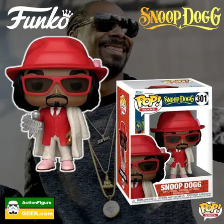 Product image 301 Snoop Dogg with Fur Coat Funko Pop - Pop Rocks