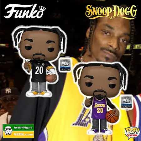 Product image Snoop Dogg in Steelers and Lakers Jerseys -Funko Shop Exclusive - Limited Edition