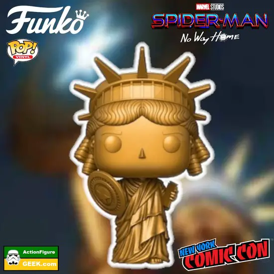 Spider-Man No Way Home Statue of Liberty NYCC Exclusive Funko Pop