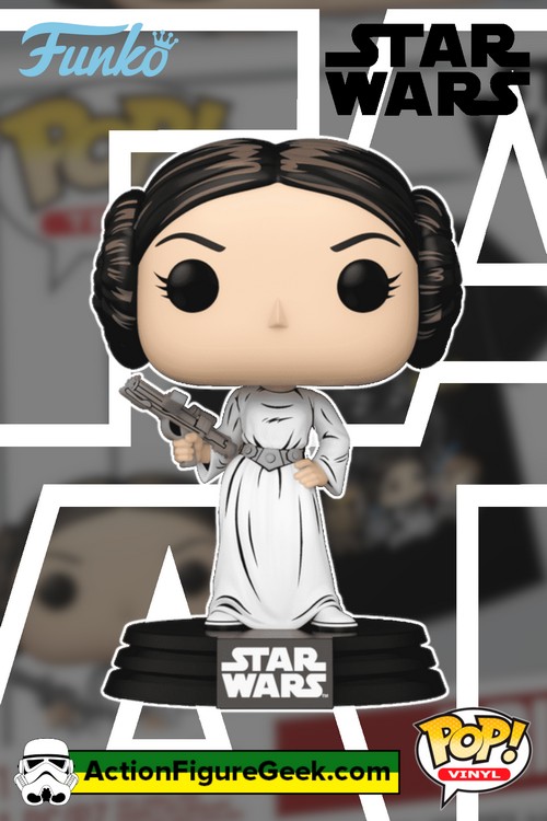 682 Princess Leia (Retro) Pop and Tee Funko Pop!