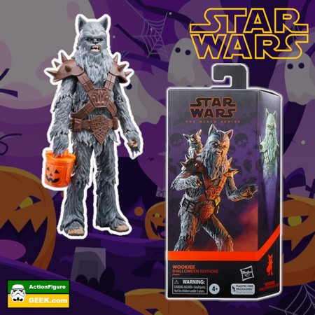 Product image Shop for the Star Wars The Black Series Wookiee Werewolf (Halloween Edition) and Bogling 6-Inch Action Figure