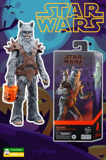 Product image Star Wars The Black Series Wookiee Werewolf (Halloween Edition) and Bogling 6-Inch Action Figure