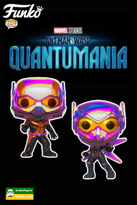 Mock imahe of what product looks like -Ant-Man and The Wasp Quantumania Funko Pops