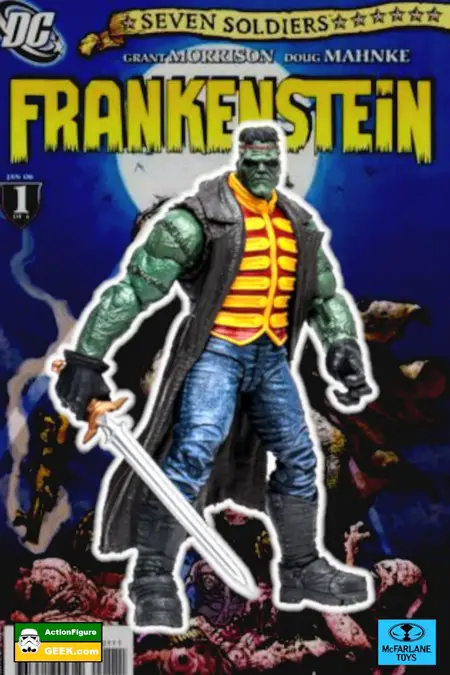 pRODUCT IMAGE Shop for the DC Collector Megafig Frankenstein Seven Soldiers of Victory Action Figure at Entertainment Earth