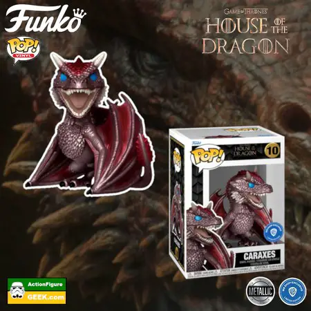 WB Store Product - House of the Dragon Caraxes Funko Pop WB Store Metallic Exclusive