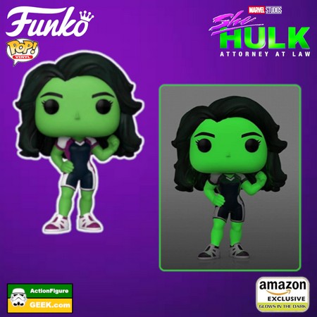 Product image She-Hulk in Spandex GITD (Glow in the dark) Amazon Exclusive.