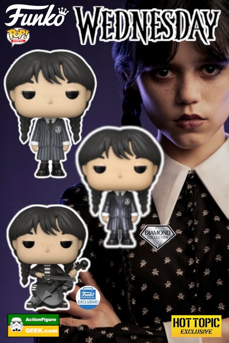 Product image Wednesday - Wednesday Addams Funko Pops - Netflix Series