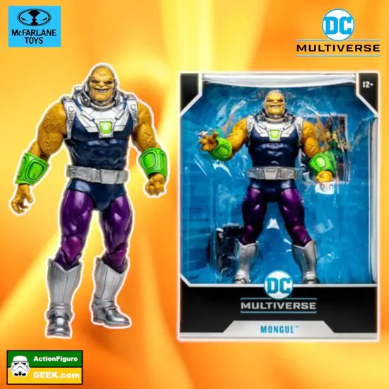DC Collector Megafig Mongul Superman Villains Action Figure