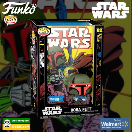 Product image Shop Funko Pop - Star Wars Boba Fett Comic Cover Exclusive at WALMART