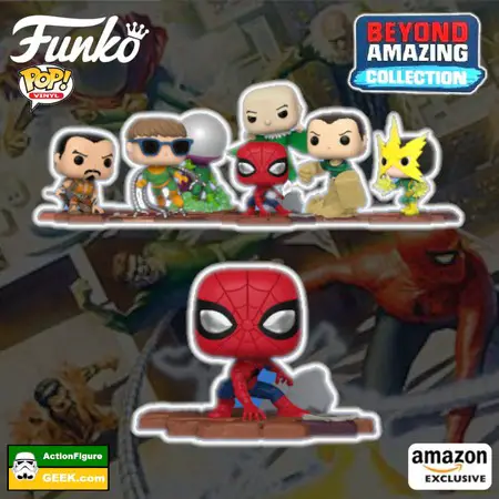 Product image Funko Pop Deluxe Marvel Sinister Six Spider-Man Funko Pop Figure - Amazon Exclusive