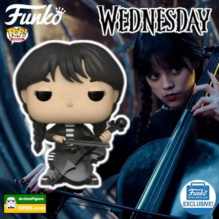 Product image 1310 Wednesday Addams with Cello Funko Shop Exclusive 