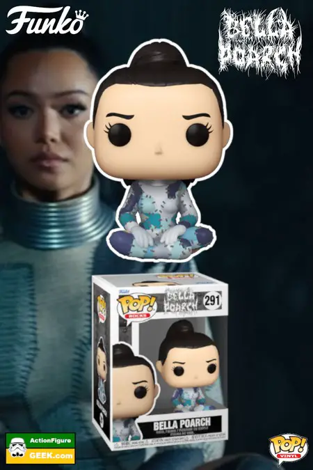 Product image Funko Pop Rocks: Bella Poarch in Patchwork costume from the Build a Bitch video