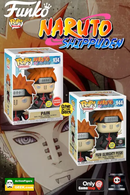 Naruto Pain Funko Pop Figures