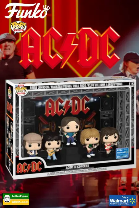 Shop for the Funko Pop Concert Moment: AC/DC In Concert Funko Pop Deluxe Vinyl Figures – Walmart Exclusive