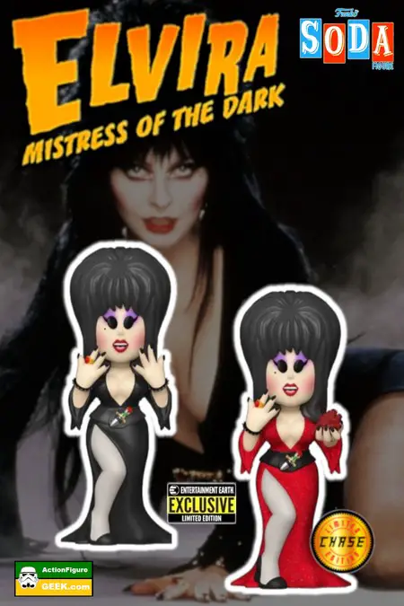 Product image Elvira Funko Soda Figure - Entertainment Earth Exclusive with Chase Limited Edition