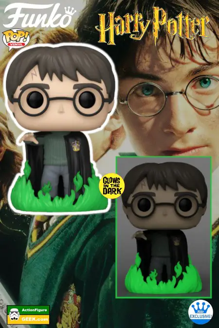 Harry Potter and the Chamber of Secrets 20th Anniversary: Harry Potter Floo Powder GITD Funko Pop Funko Shop Exclusive