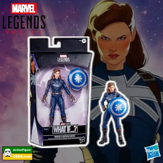 Marvel Legends What If Captain Carter Action Figure