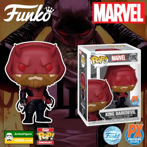 1292 Marvel King Daredevil Funko Pop! PX Previews Exclusive and Funko Special Edition