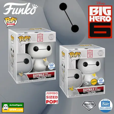 Product image Funko Shop 6-inch Baymax with Butterfly with Diamond Glitter Chase