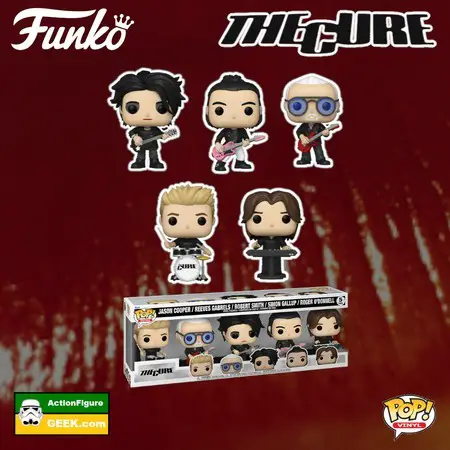 Product image Shop for the Funko Pop! Rocks: The Cure 5-Pack Funko Pop