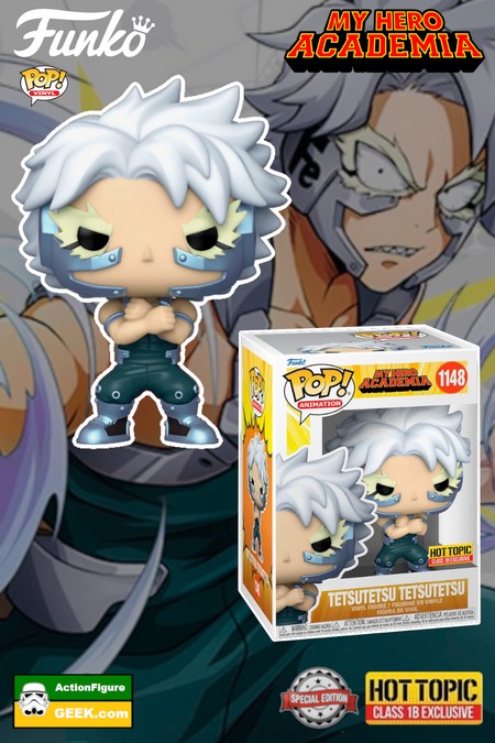 Product image 1148 My Hero Academia: Tetsutetsu Tetsutetsu Funko Pop Hot Topic Exclusive and Special Edition