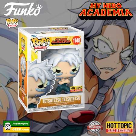 Product image 1148 My Hero Academia: Tetsutetsu Tetsutetsu Funko Pop Hot Topic Exclusive and Special Edition