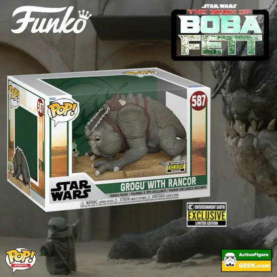 The Book of Boba Fett - Grogu with Rancor Funko Pop featured