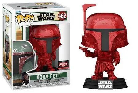 Product image 462 Boba Fett Red Chrome - Target Con Exclusive