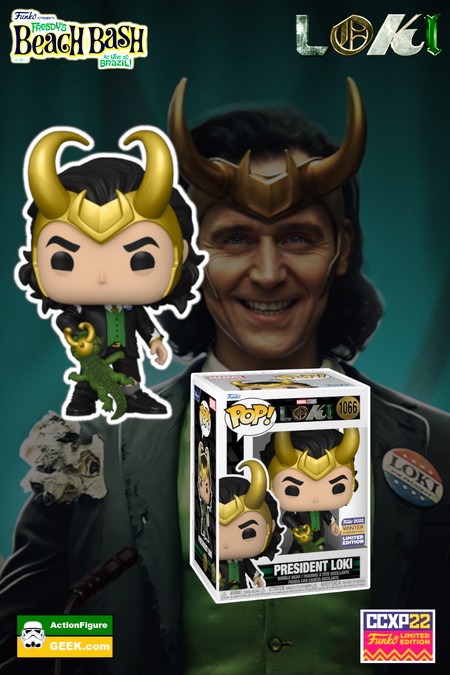 Product image 2022 CCXP President Loki Funko Pop