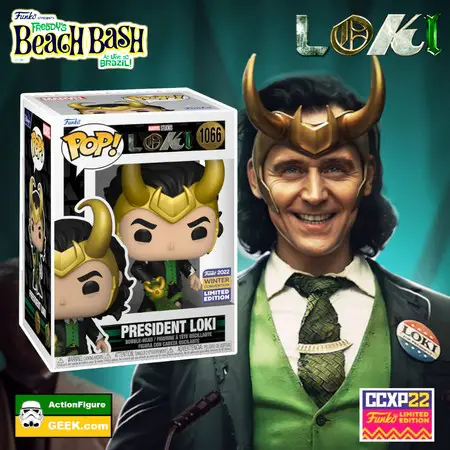 Product image Shop for the new CCXP 2022 exclusive President Loki Funko Pop
