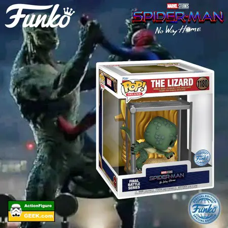 Product image 1180 Spider-Man No Way Home - The Lizard Final Battle Series Build-A-Scene Funko Pop!