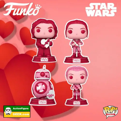 2023 star wars Valentine's Day Funko Pops