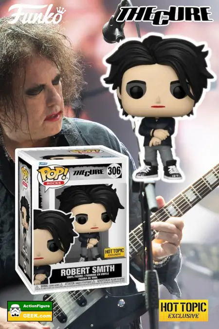 306 Funko Pop Rocks - The Cure - Robert Smith Hot Topic Exclusive