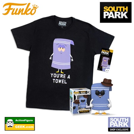 Product image 41 South Park Towelie Funko Pop - Steven McTowelie T-Shirt Bundle