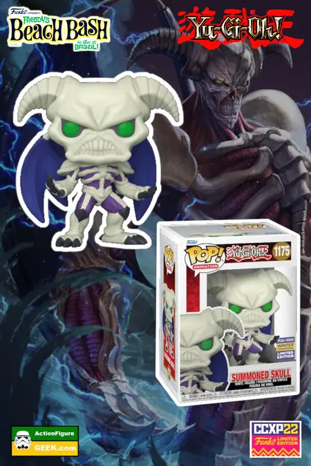 Product image Shop for the new 2022 Yu-Gi-Oh! - Summoned Skull Funko Pop! 2022 Comic Con Experience CCXP, 2022 Winter Convention, and Target Exclusive