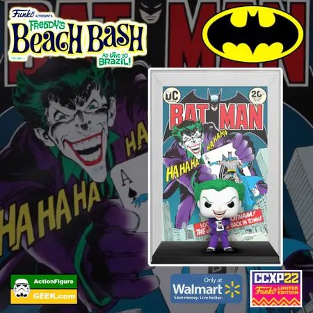 Product image Shop for the Winter Convention CCXP 2022 exclusive The Joker (Back in Town) Funko Pop! Comic Cover