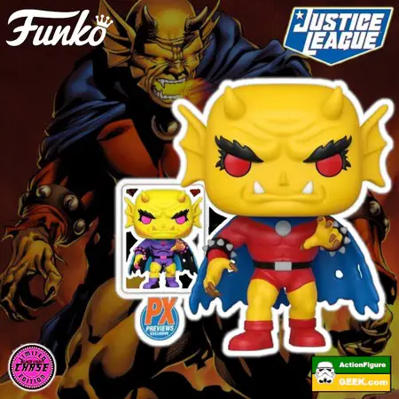 PRODUCT IMAGE Etrigan The Demon with Blacklight Chase Funko Pop! PX Previews Exclusive