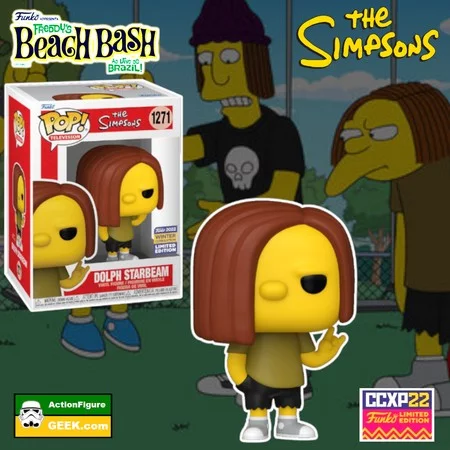 Product image Funko CCXP 2022 - The Simpsons - Dolph Starbeam Funko Pop! 2022 Comic Con Experience CCXP, 2022 Winter Convention, and Funko Shop Exclusive