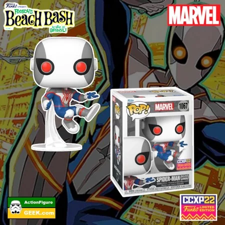 Product image Funko CCXP 2022 - Spider-Man - Bug-Eyes Armor Funko Pop! 2022 Comic Con Experience CCXP, 2022 Winter Convention, and Walmart Exclusive
