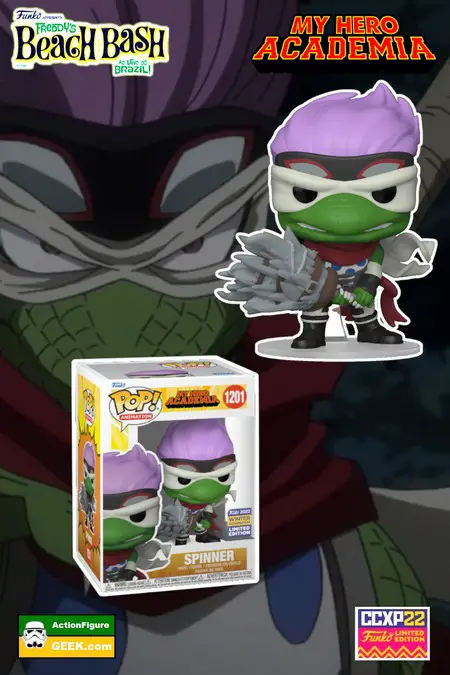 Product image Shop for the My Hero Academia - Spinner Funko Pop! 2022 Comic Con Experience CCXP, 2022 Winter Convention, and Chalice Exclusive
