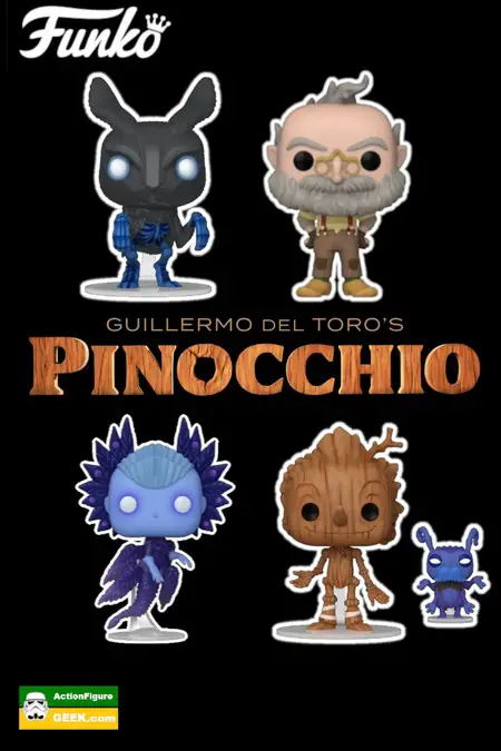 Product image Guillermo del Toro's Pinocchio Funko Pops - Checklist 
